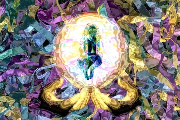 Girl in a Bubble