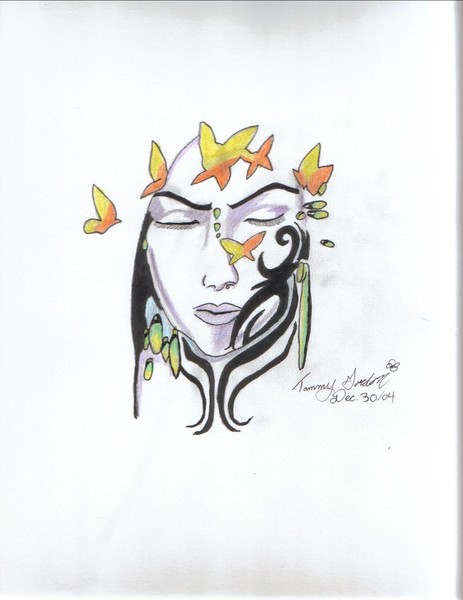 Butterfly goddess