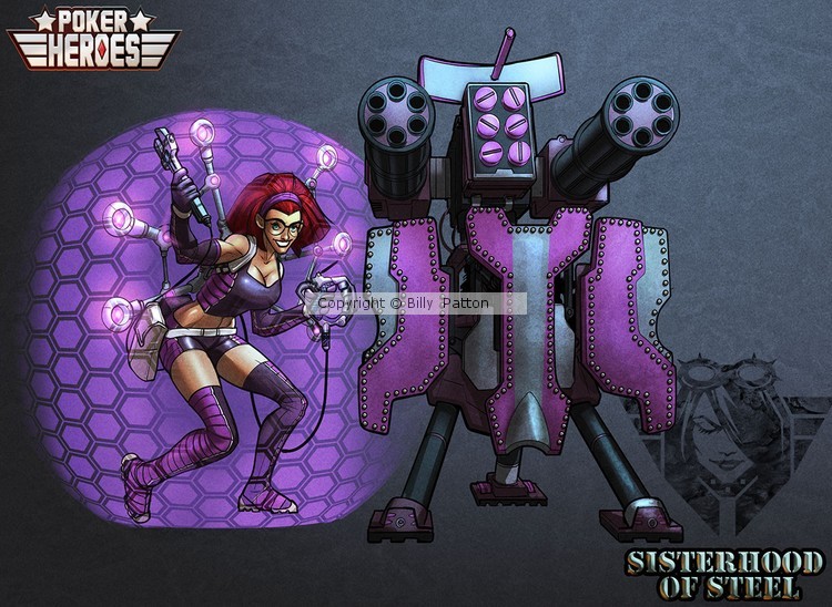 Poker Heroes: Sisterhood of Steel--the Engineer