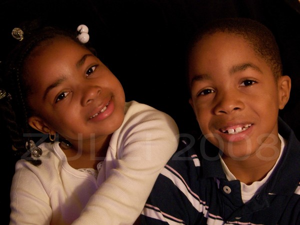 FREEMAN FAMILY KIDS DELAYNA AND DELANO