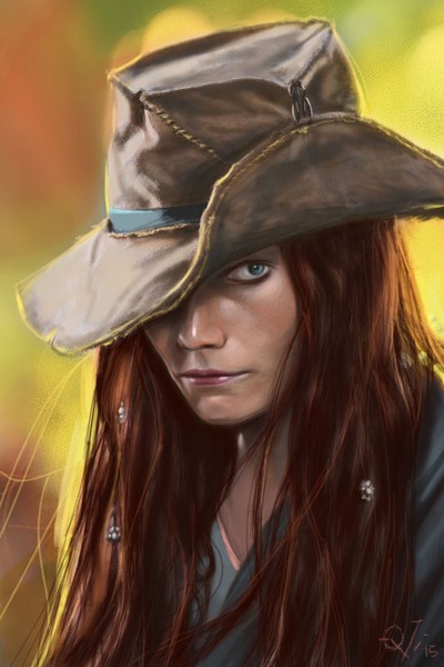 Clara Paget as Anne Bonny(Starz TV series Black Sa