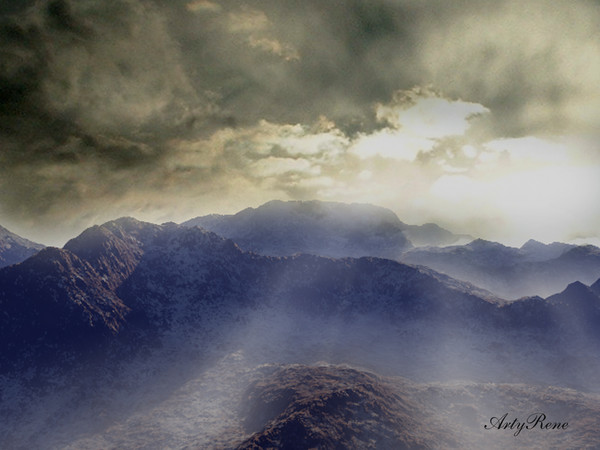 mending ( a terragen image )