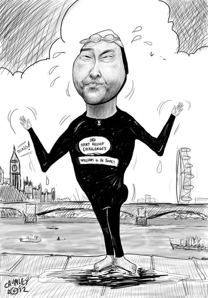 Davis Walliams Vs The Thames