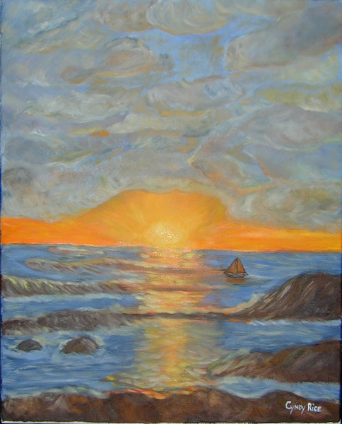 Sailing away