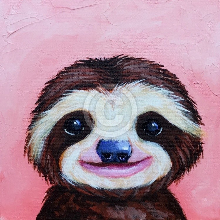 pink sloth