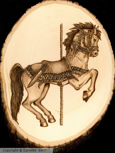 Indian Carousel Horse