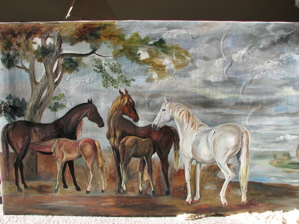 Gerge Stubbs, Mares andFoals,1762