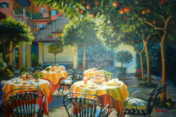 Breakfast in Rome