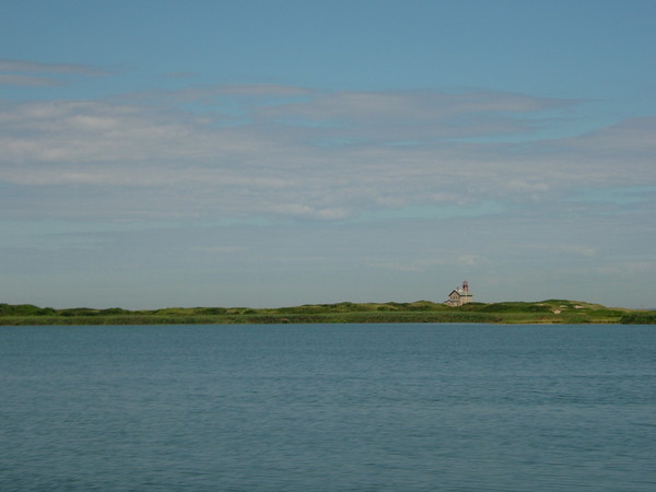 Light House on Horizon
