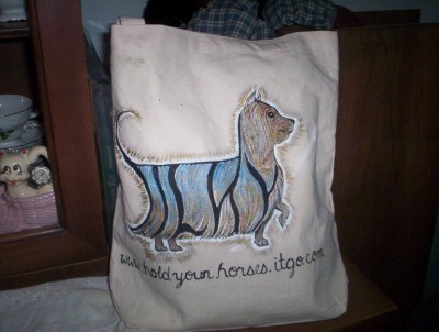 Silky Terrier Tote bag