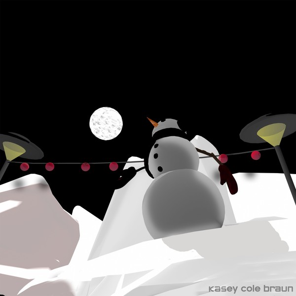 Night Snowman