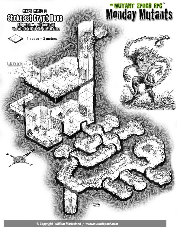 The vast Shokgast crypt-den