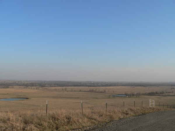 From a dirt road