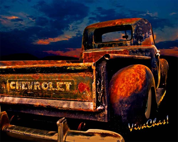 Rat Rod Chevy Truck