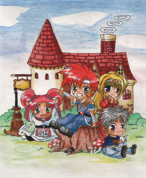 SDL chibi-style poster