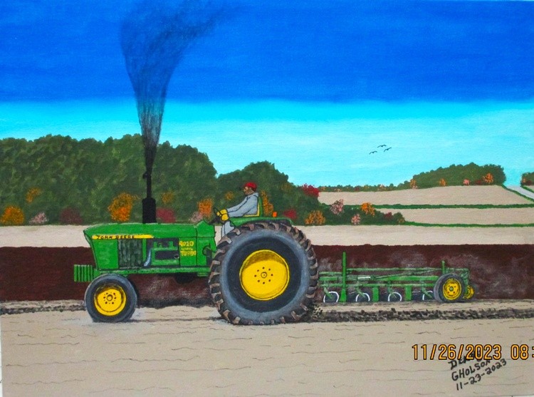1972 J, D. 4020 Diesel Tractor
