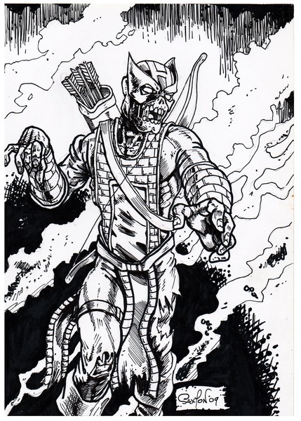 Zombie Hawkeye