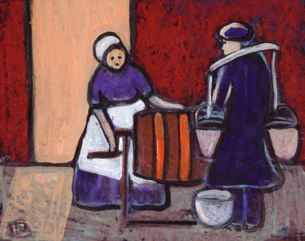 MAKING BUTTER