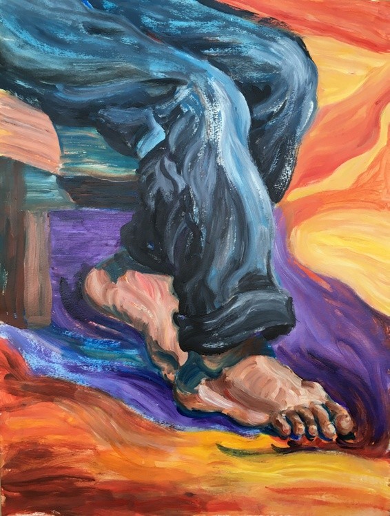 Working Feet Portrait  (Foot Series)