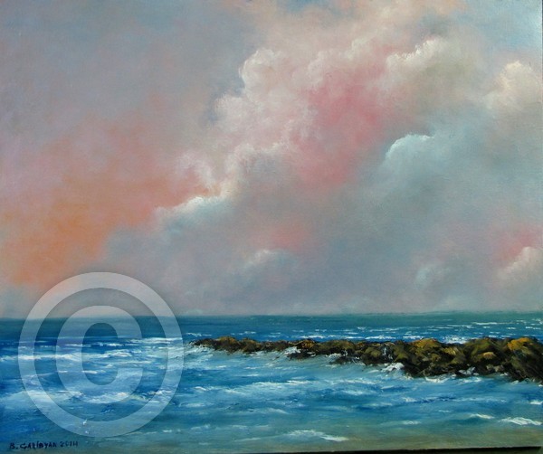 PAcific Sunset 20x24