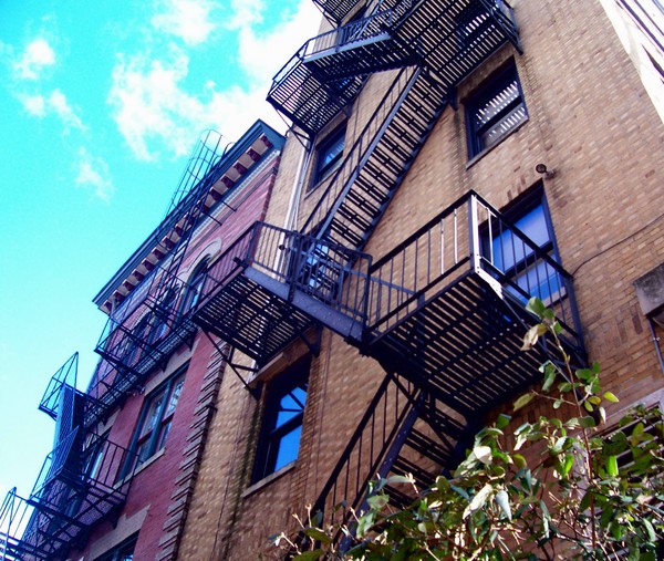 fire escapes