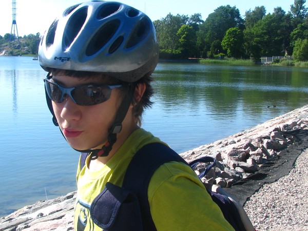 BIKING AT THE BAY AREA OF MEILAHTI