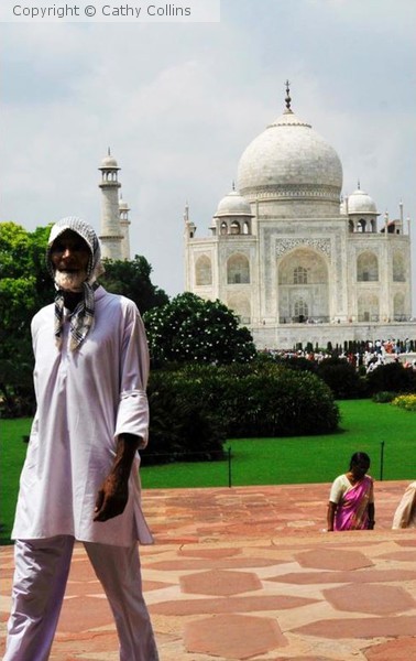 Taj Mahal Visitors