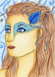 ACEO Blue