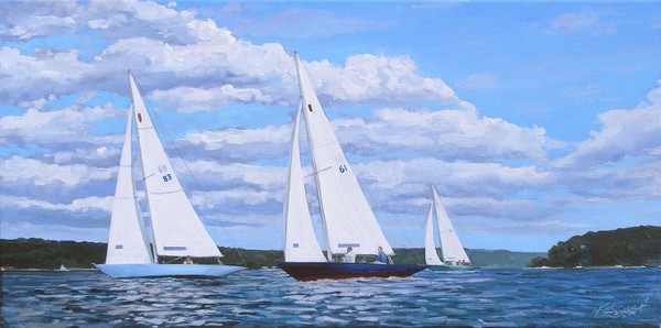 Fleet Race-shields of Oyster bay
