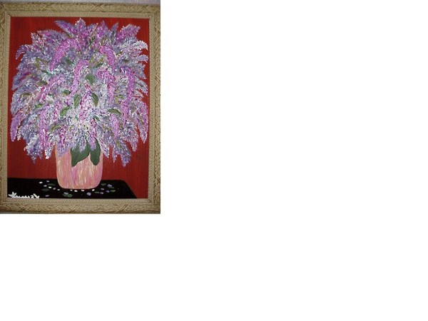 Lilacs in a vase
