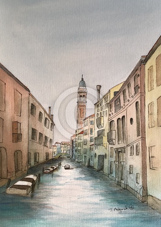 Venice back waters