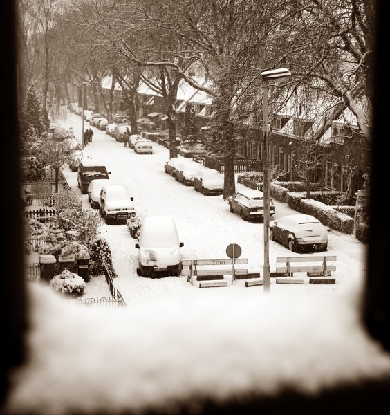 Snow everywhere