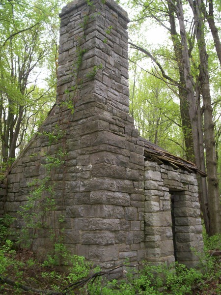 CCC Camp Incenerary building from the 1930's