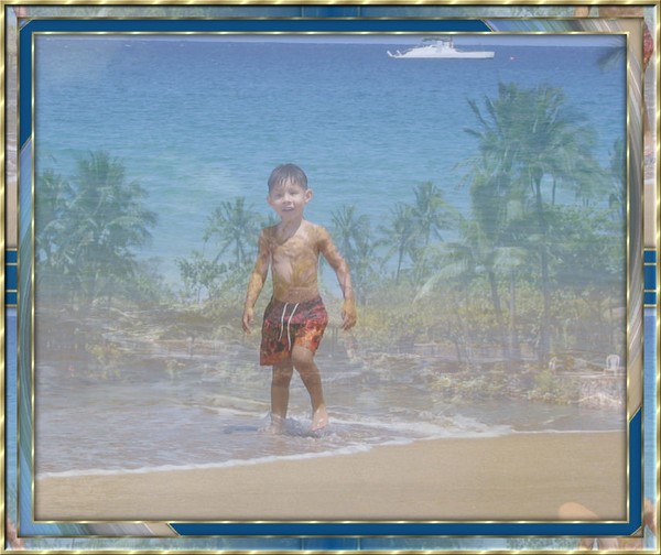 Wading in Hawaii