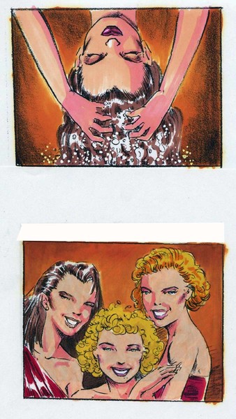 Commercial storyboards