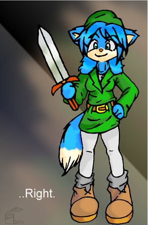 Linkish Bluie.