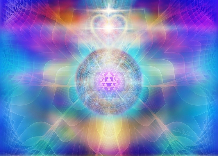 H122 Yantra Medallion-5x7