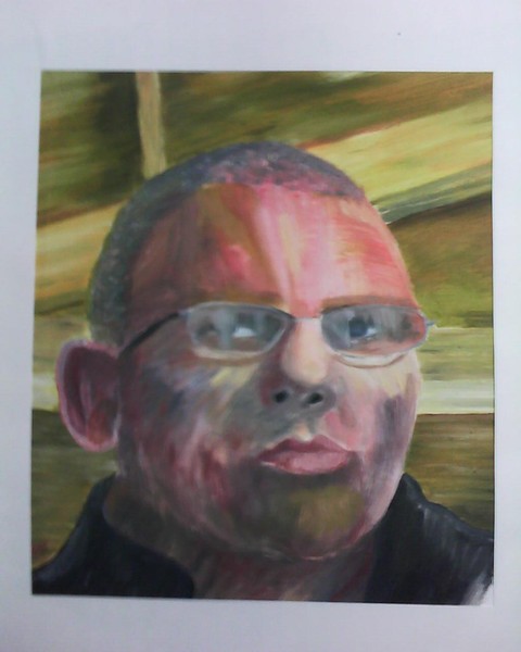 1st oil self portrait