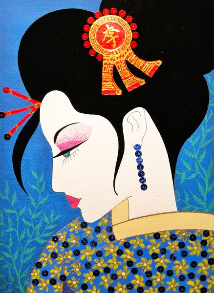 GEISHA PORTRAIT #3