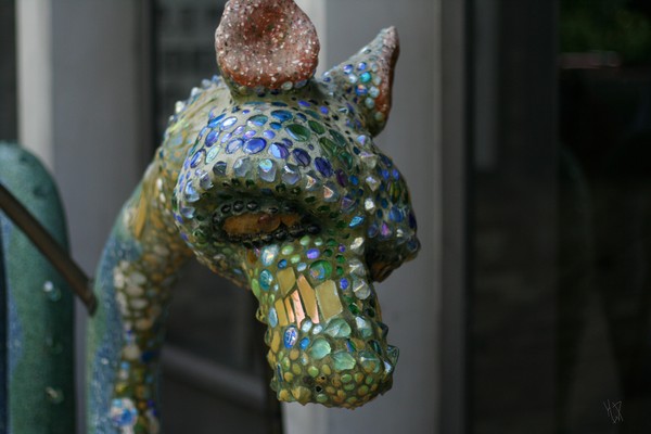 Dragon Head Sculpture