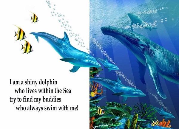 Whale Visit. pages 15, 16