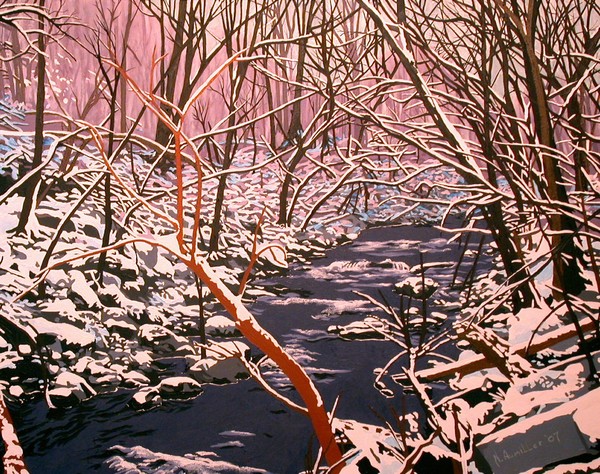 Snowscape #6 - sold