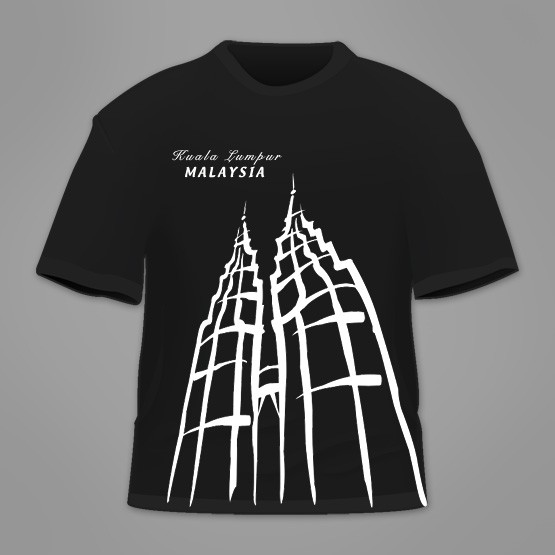 tshirt, PETRONAS TWIN TOWERS