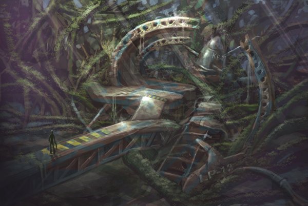 Old wreckage