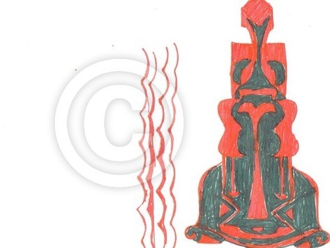 sitting figure