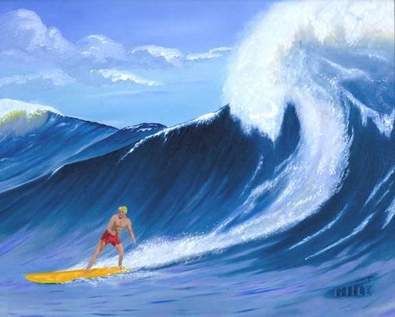 Surfing Hawaii