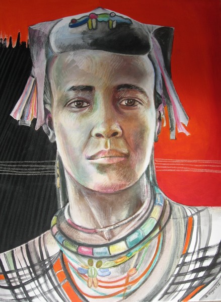Woman from the Muhacaona (Mucawana) tribe - Angola