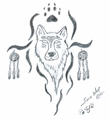 wolf spirit tattoo