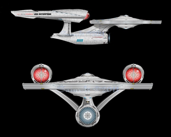 Star Trek 2009 USS Enterprise