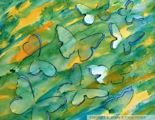 3D Butterflies